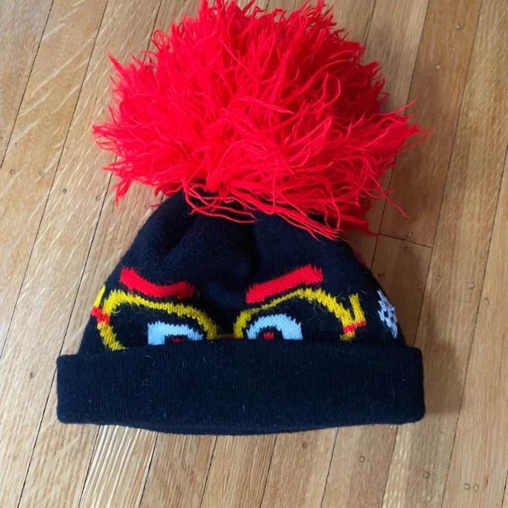 Vintage 1987 McDonald's McKids Winter Knit Hat with PomPom